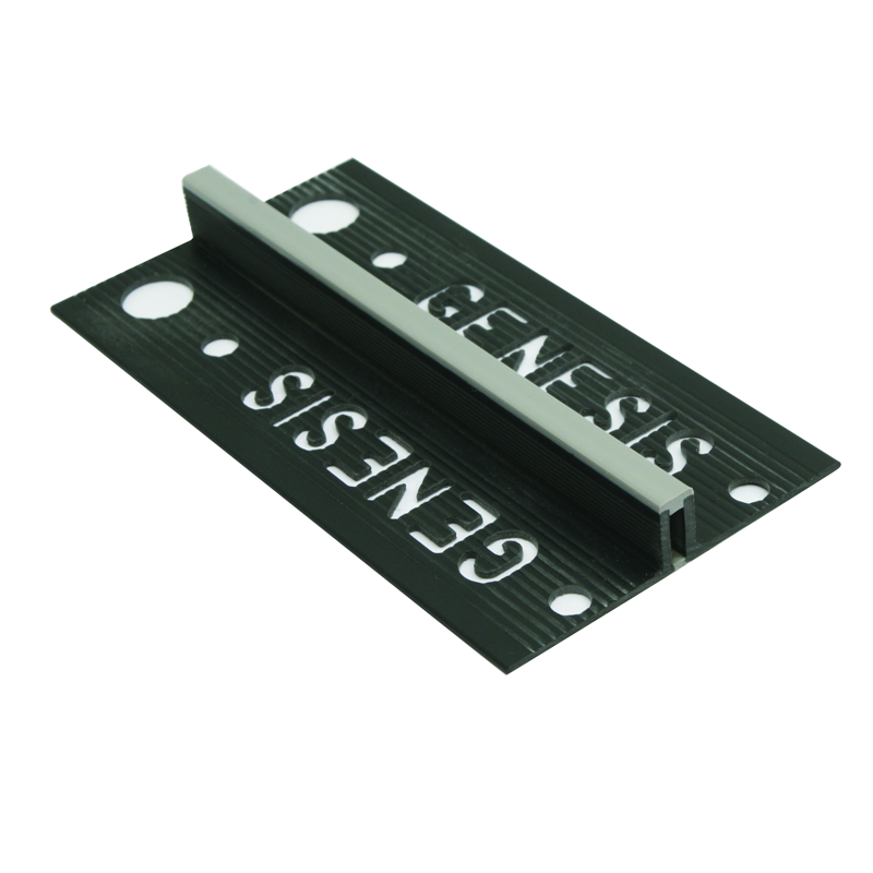 Genesis P.V.C Plastic Floor Thin Expansion Joint 2.5m Dark Grey Insert